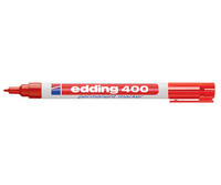 EDDING 400 PERMANENT MARKER 1MM PUNAINEN  10kpl