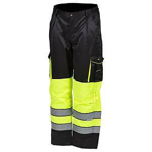 Huomiohousut keltainen/musta Priha 4135 koko 54