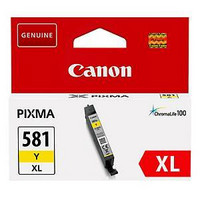 Canon CLI-581YXL mustesuihkupatruuna keltainen