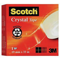 Yleisteippi Scotch 600 19mm x 33m kirkas
