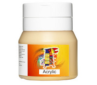 Kullanvärinen akryyliväri 500ml