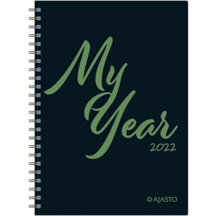 Ajasto My Year 148x210 musta