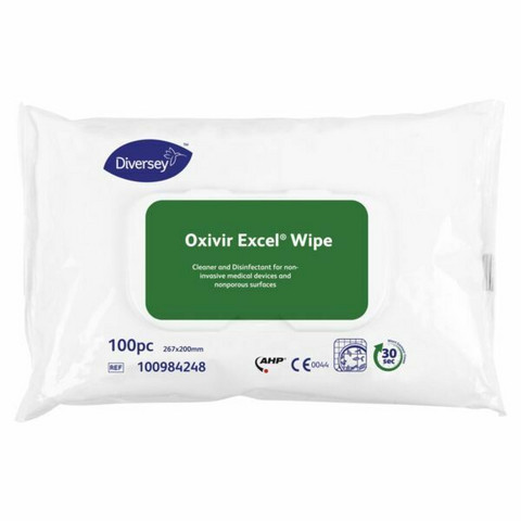 Desinfektiopyyhe Oxivir Wipe 100 kpl/pkt
