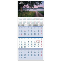 Triplanner Pieni 2023 seinäkalenteri 232 x 535mm