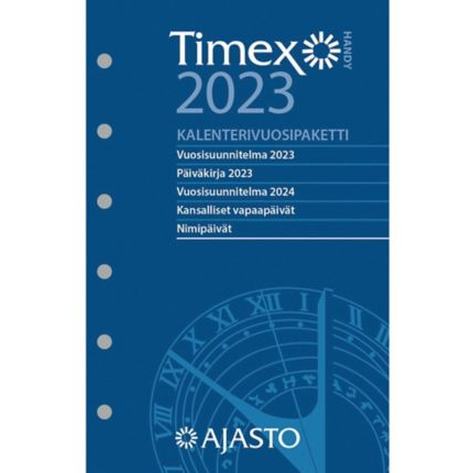 Ajasto Timex Handy 2023 vuosipaketti 82 x 128mm