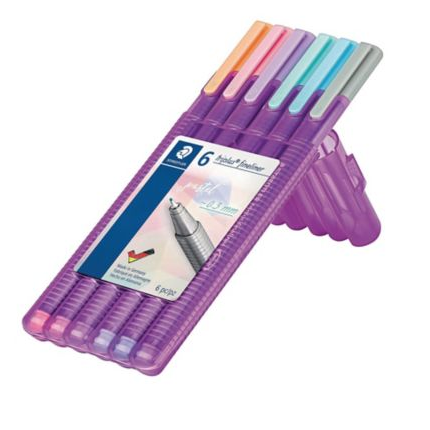 Staedtler Triplus fineliner kuitukärkikynä 0,3mm 1 kpl=6 kynää