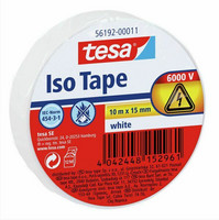 Valkoinen eristysteippi Tesa 15mmx10m