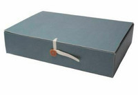 Arkistokotelo A4/8cm nappi/nauha
