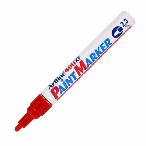 Artline EK-400XF maalikynä punainen 2,3 mm pyöreä