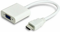Adapteri HDMI-VGA M-F 0,15m