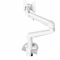 Monitorivarsi LC50W, valkoinen, kaasujousivarsi, 3-8 kg