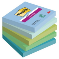 Viestilappu 76 x 76 mm, 1 kpl=5 nidettä Post-it® Super Sticky Oasis