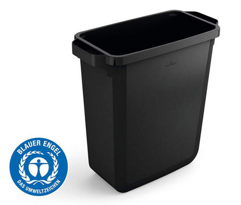 Iso jäteastia Durabin ECO musta 60 litraa