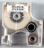 Dymo 40910 D1 teippi 9 mm musta/kirkas