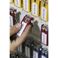 Durable Key Clip avaimenperä värilajitelma, 1 kpl=6 avaimenperää