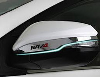 Krominvärinen peilikoriste Toyota RAV 4