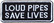 Loud pipes save lives hihamerkki silitettävä
