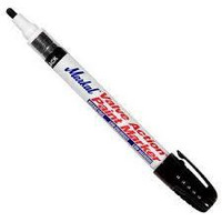 Markal Valve Action Paint Marker musta,  12kpl laatikko