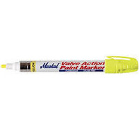 Markal Valve Action Paint Marker fluorisoiva keltainen,  12kpl laatikko