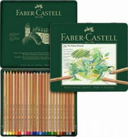 Värikynä Pitt Pastel, 24 kpl/sarja