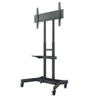 Pyörillä liikutettava näyttöteline Public Floorstand Basic 180