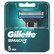 Gillette Mach 3,  5 kpl terä
