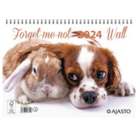 Ajasto Forget-Me-Not-Wall 2024 seinäkalenteri 290 x 420 mm