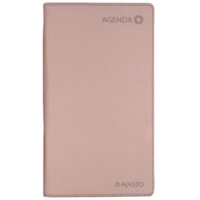 Agenda 2024 taskukalenteri ruusukulta 85 x 162 mm