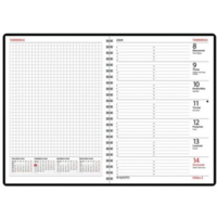 Unika Mini 2024 taskukalenteri musta 105 x 148mm