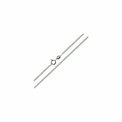 Hopeinen 2.8mm panssariketju, 60cm