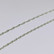 Hopeinen singaporeketju 1,5mm /  50cm
