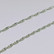 Hopeinen singaporeketju 2,1mm / 38cm