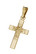 Saurum 14k kultainen rippiristi 7071 00 000