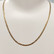 Litistetty kultaketju 14K 42cm