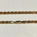 Kultainen Cordell -ketju 14K 42cm