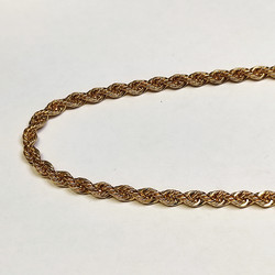 Kultainen Cordell -ketju 14K 42cm