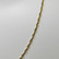 Kultainen singaporeketju 38cm