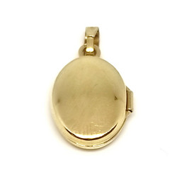 Kultainen avattava medaljonki