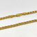 Kultainen 4,1 mm panssariketju 50cm, 14K