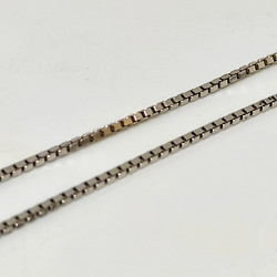 Valkokultainen venetsiaranneketju 18cm