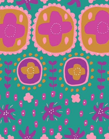 Auroora-cotton jersey turquoise
