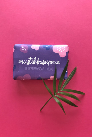 Blueberry-soap