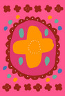 Auroora-postcard pink