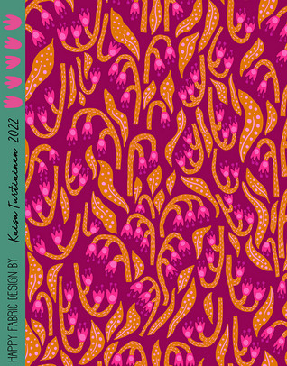 Kielo-cotton jersey plum