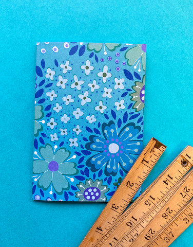 Notebook A6 - Floora turquoise
