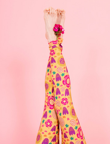 Aamu-leggings yellow Ilo