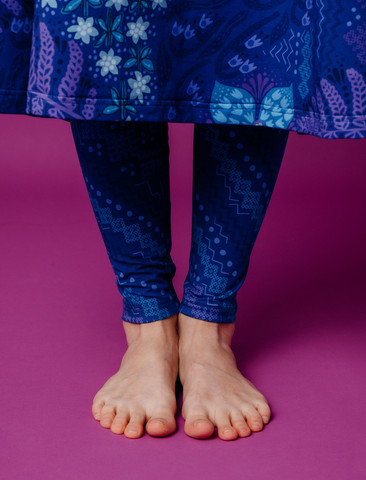 Aamu-leggings blue Rimpsu