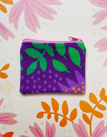 Purse purple