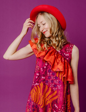 Rufflebelt red