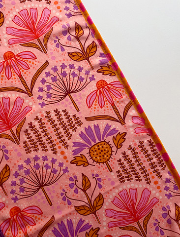 Yrttitarha-scarf light pink